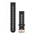 Garmin Quick Release Bands (20 mm) - Black with Rose Gold Hardware