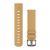 Garmin Quick Release Bands (20 mm) - Tan Suede with Slate Hardware