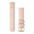 Garmin Quick Release Bands (20 mm) - Blush Pink Woven Nylon with Light Gold Hardware