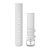 Garmin Quick Release Bands (18 mm) - White Leather with Silver Hardware