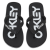 Oakley College Flip Flop - Blackout - UK 9