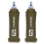 Forza 500ml Soft Flask  - Grey (2 Pack)