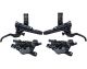 Shimano SLX Disk Brakes (BR-M7120) Set - J04C Metal