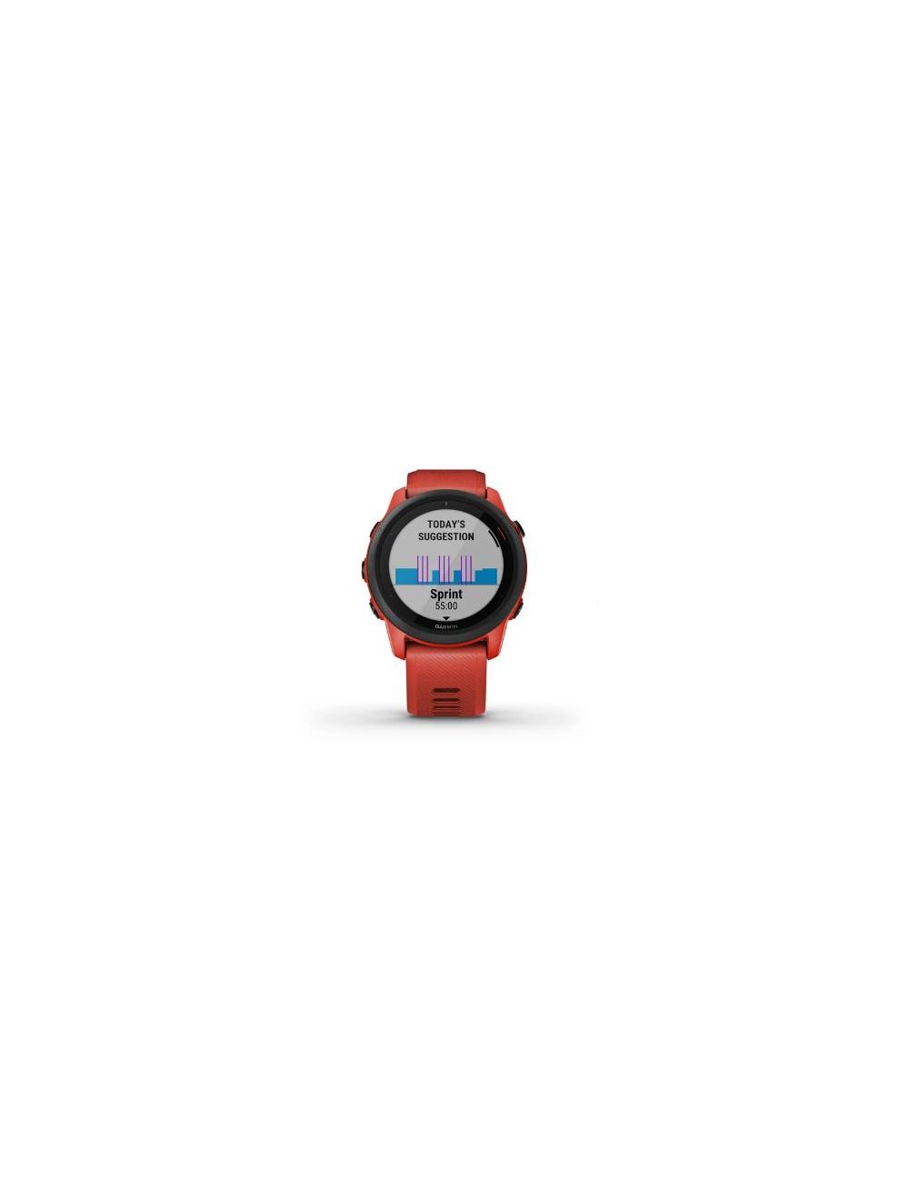  Garmin Forerunner 745, GPS Running Watch, Detailed Training  Stats and On-Device Workouts, Essential Smartwatch Functions, Red :  Electronics
